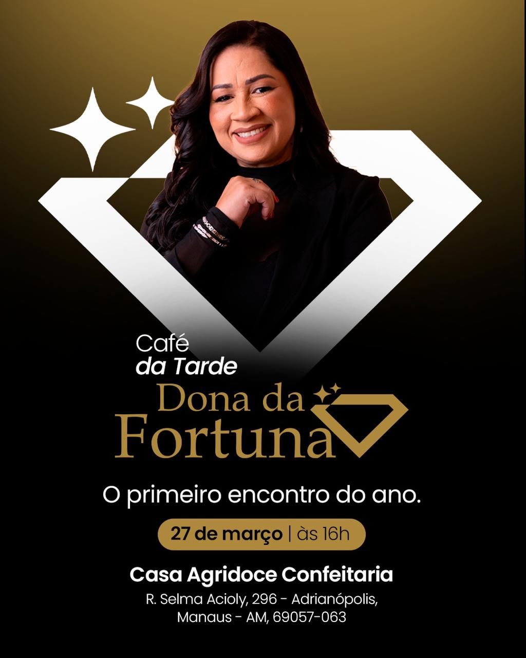 Café da Tarde Dona da Fortuna